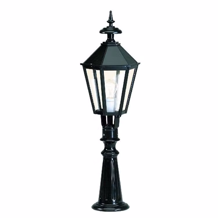 KS Verlichting Cardiff Nostalgische Sokkel Lamp Groen