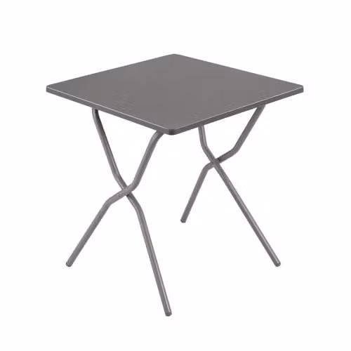 Lafuma Inklapbare Tuintafel voor Tuin of Balkon, Grijs, B/D/H: 64 x 70 x 72 cm