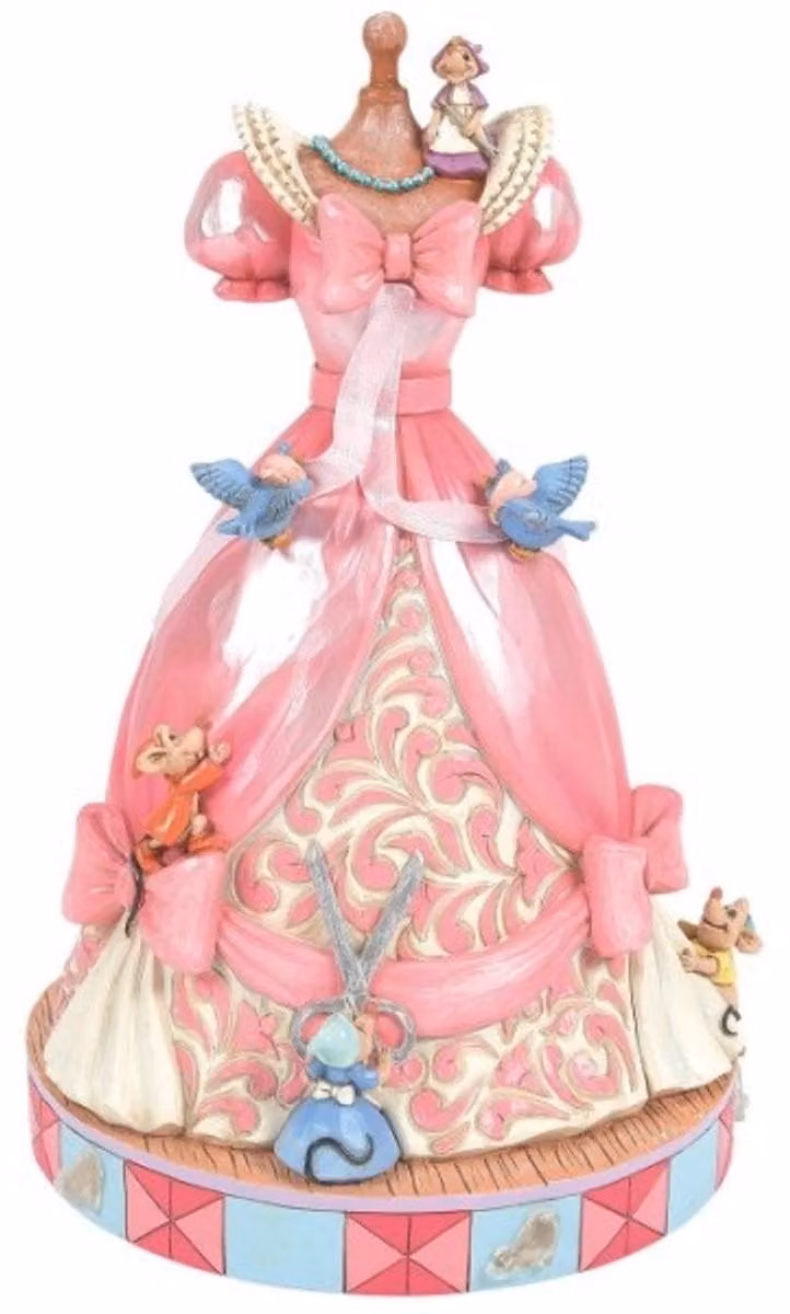 Disney Traditions A Dress For Cinderelly Musical Figure Assepoester Jurk