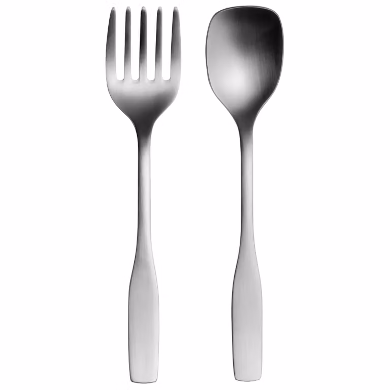 Iittala Citterio 98 opschepbestek 2-delig mat roestvrij staal