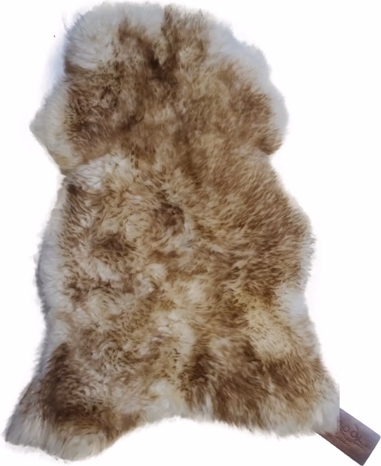 WOOOL Natuurlijke Moeflon Schapenvacht L - 105 cm