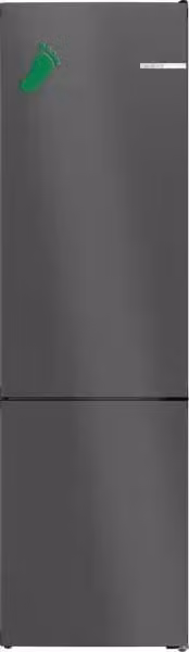 Bosch Serie 4 KGN39OCAF No-Frost Koelkast met Vriezer, 363 liter, Antraciet, Roestvrij staal