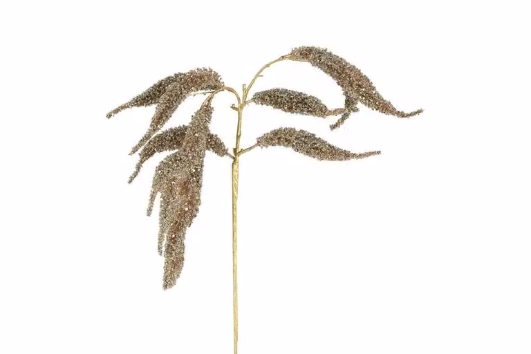 Countryfield zijden amaranthus zilver 89 cm