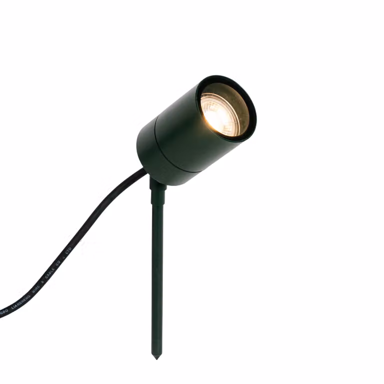 Qazqa Prikspot Groen Verstelbaar IP44 Floodlight