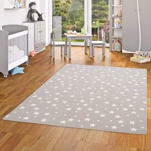 Snapstyle Vloerkleed Sterren Grijs Modern Polypropyleen