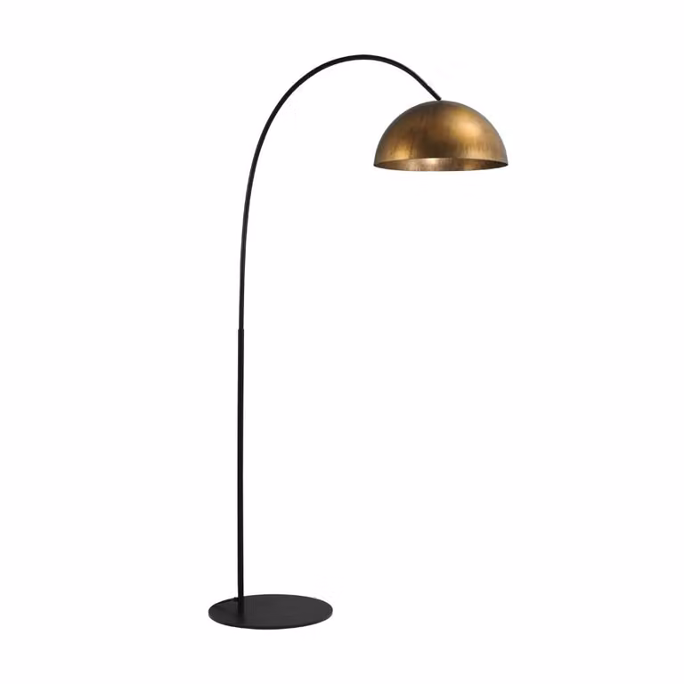 Masterlight Booglamp Industria 186 - Goud/Messing - Metaal