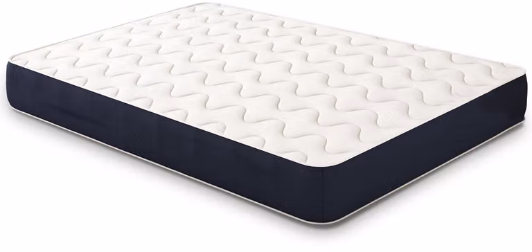 The White Stone Matras 160 x 190 cm van hypoallergeen Waterfoam met katoenen vulling en ademende 3D-stof, 18 cm hoog