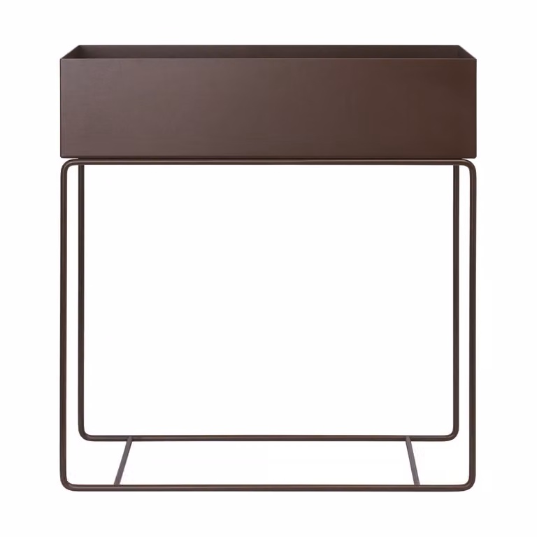 Ferm Living plantenbak Dark Chocolate tabletop