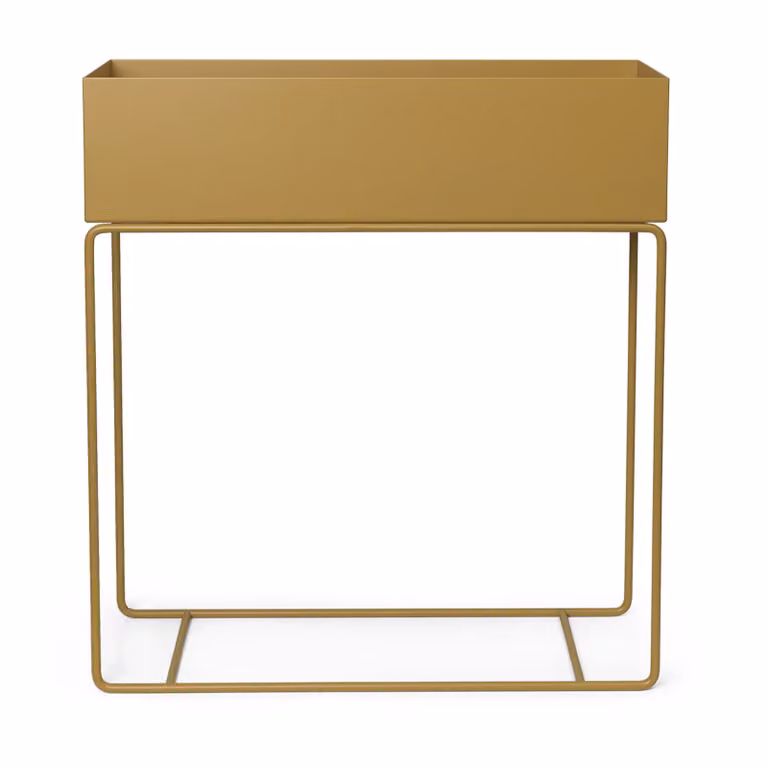 Ferm Living plantenbak Straw voor op tafel