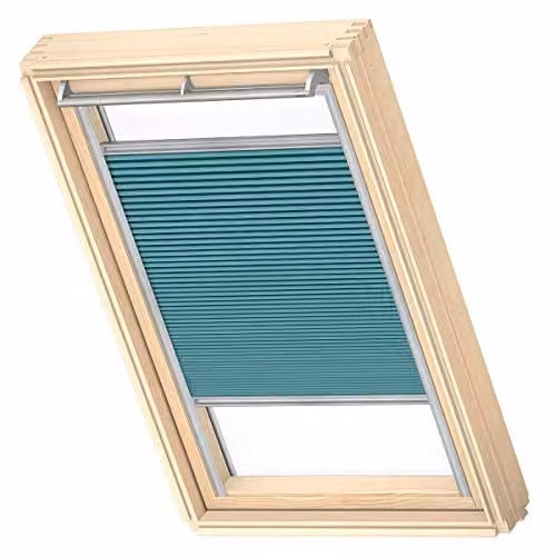 VELUX Dakraam Verduisterend Plisségordijn FHC, U08, Petrol