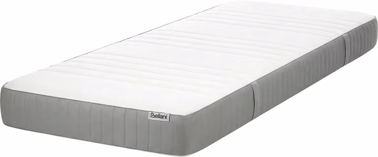 Beliani Happiness Gelschuimmatras stevig - Wit - 90 x 200 cm