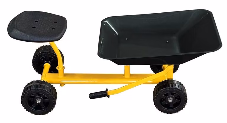Talen Tools Zandauto met wielen en kiepfunctie