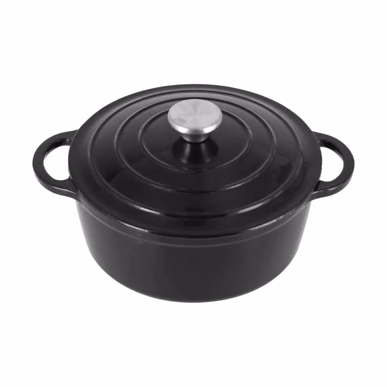 Nordwik gietijzeren pan, 2,5 l, Zwart