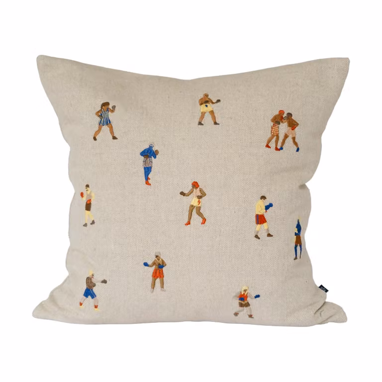 Fine Little Day kussensloop Boxers 48x48 cm Nature