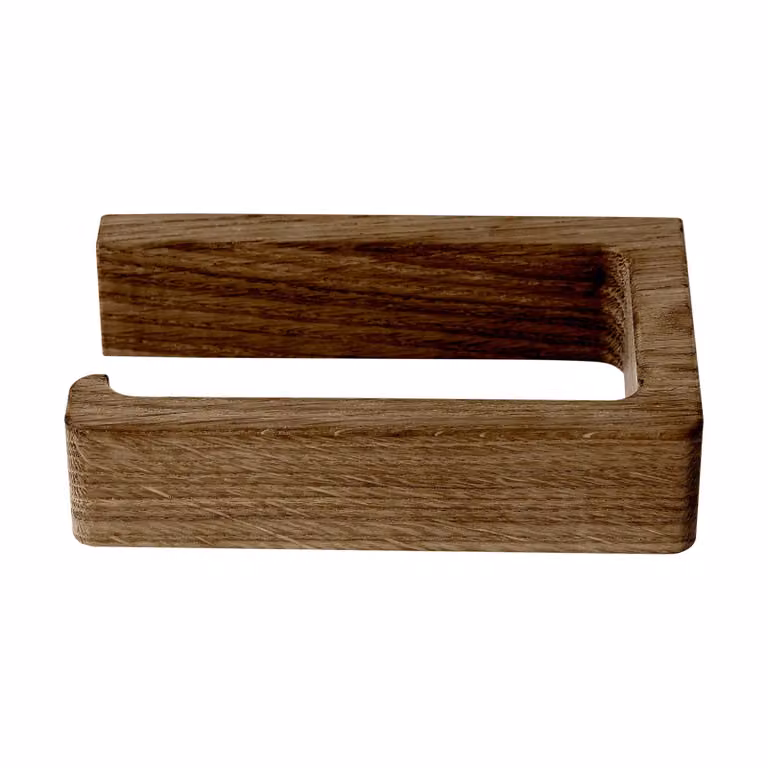 Andersen Furniture toiletpapierhouder Dark Stain Matt Lacquer Ash