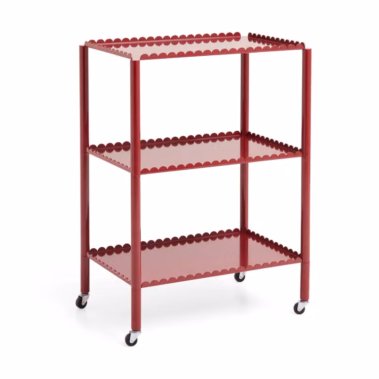 HAY Arcs Trolley High serveerwagen Auburn red