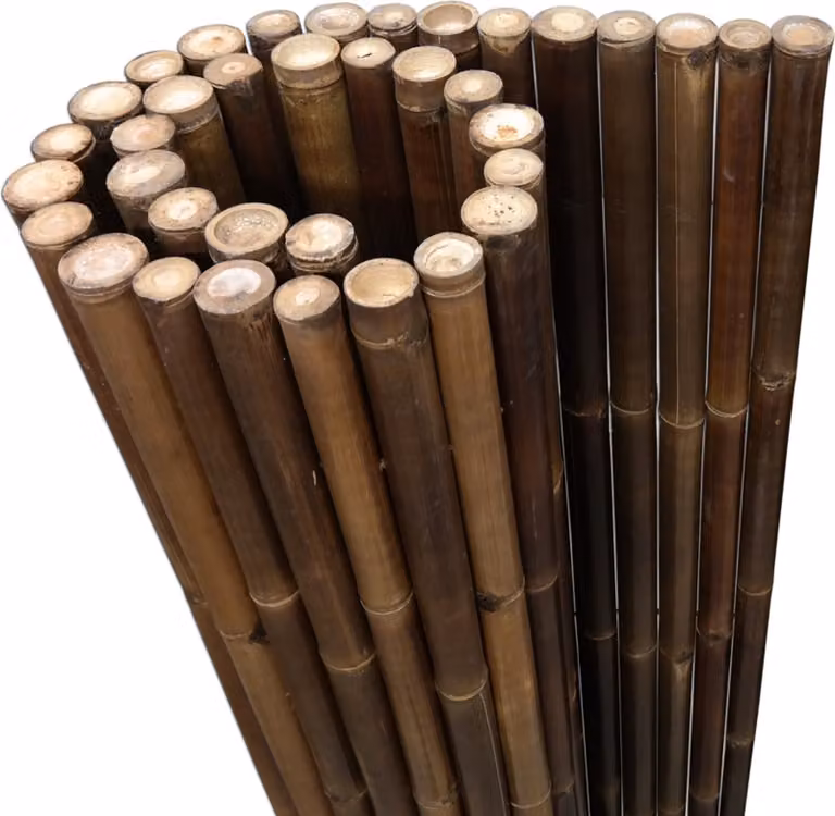 NIGRA Bamboe Privacy Scherm XL – Massief en weerbestendig bamboe hek voor tuin, balkon en terras – H x B: 180 x 180 cm