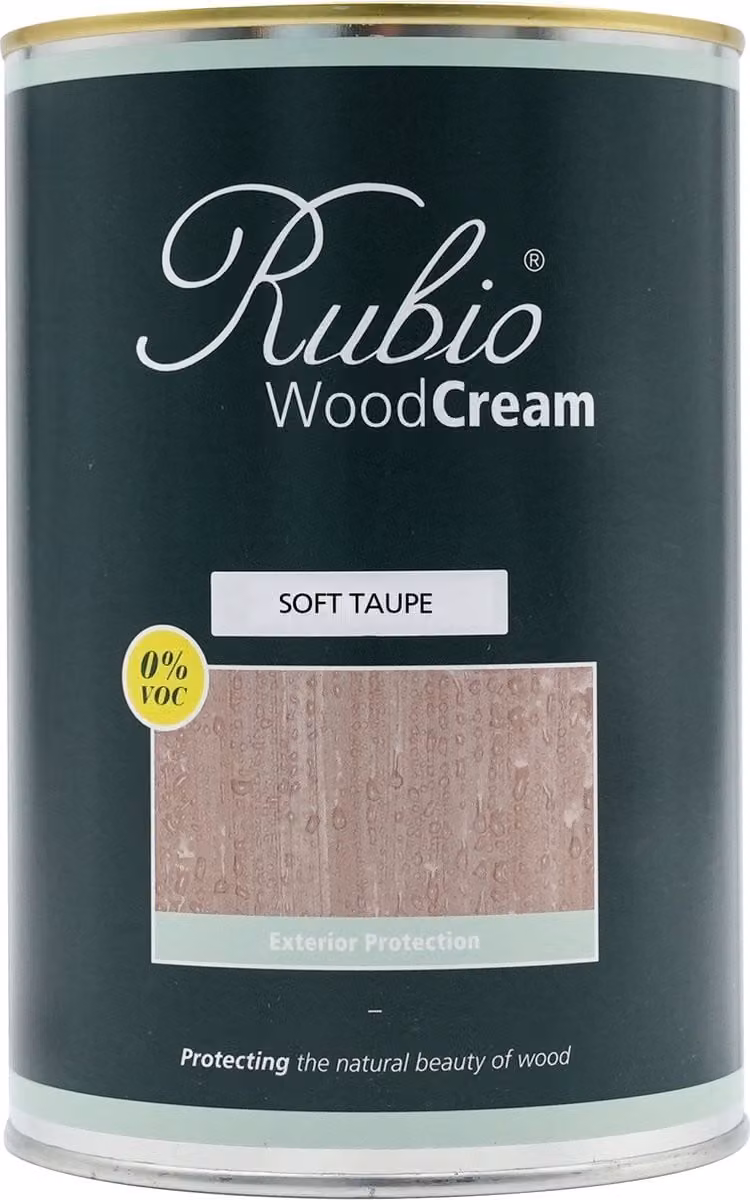 Rubio Monocoat WoodCream Waxcrème voor Gevelhout - Soft Taupe - 1 l