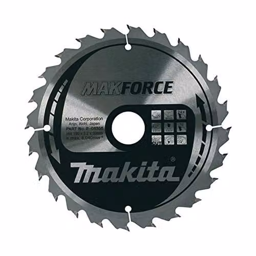 Makita B-08545 TCT zaagblad, meerkleurig