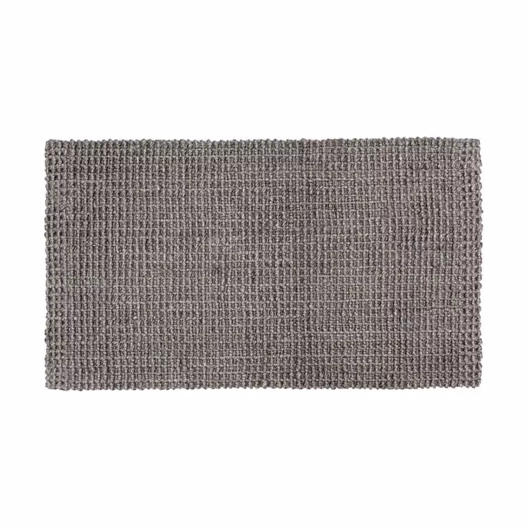 Dixie Julia deurmat Cement grey, Breedte: 70 cm, Lengte: 120 cm