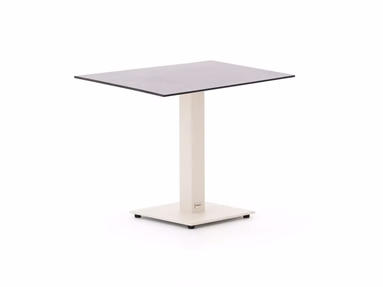 Forza Furniture Tuineettafel Forza Vierkant Beige HPL Kunststof 80 x 80 cm