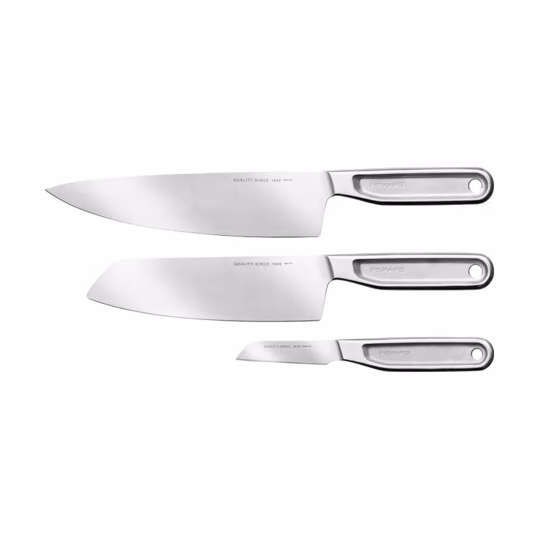 Fiskars All Steel messenset 3-delig