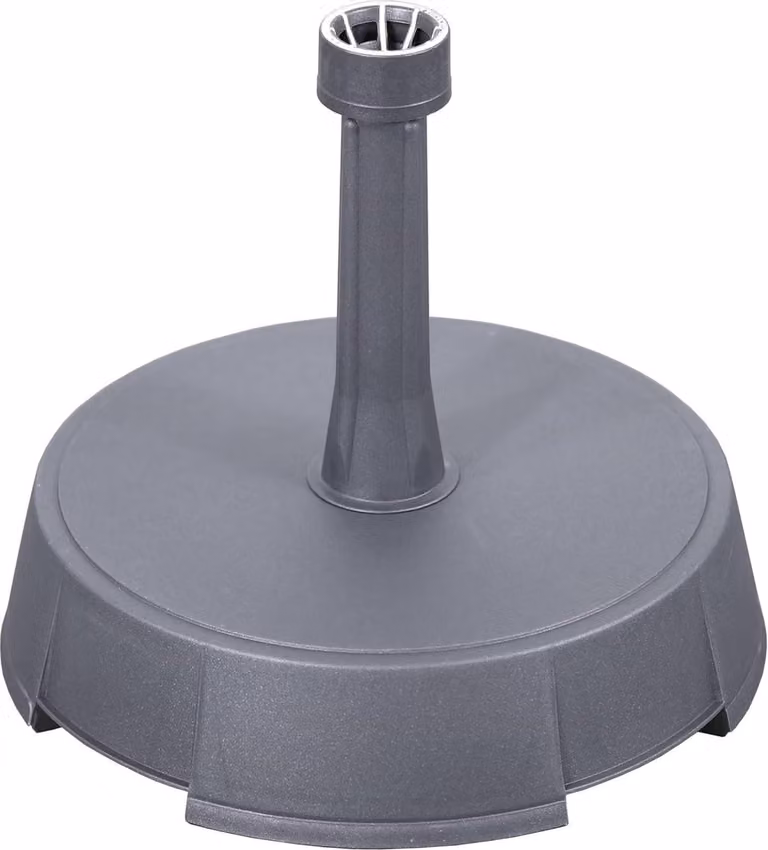 Betonnen parasolstandaard antraciet 20 kg met wielen voor tuin en terras