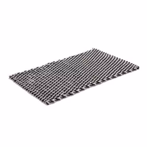 Etol Design Rope vloerkleed naturel-grafiet 50 x 80 cm