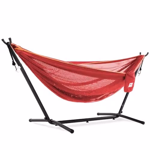 Vivere Mesh Hangmat met standaard - Punch/Peach - 280 cm