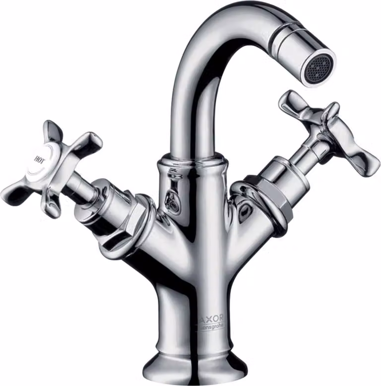 Hansgrohe Axor Montreux tweegreeps wastafelmengkraan, chroom