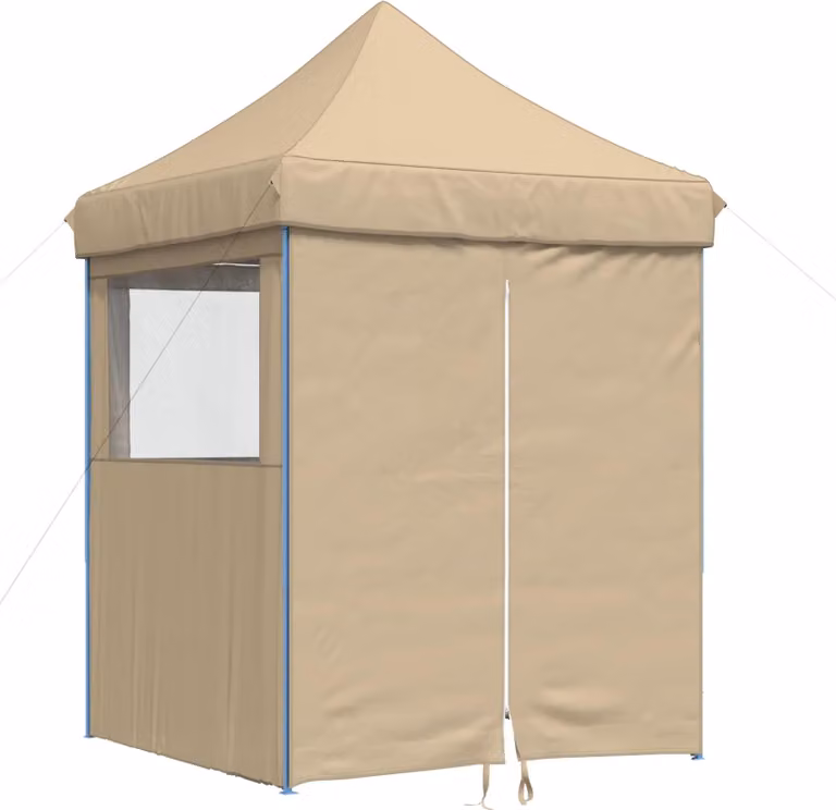 vidaXL Partytent beige van Oxford-stof, H 306 x B 200 x D 200 cm