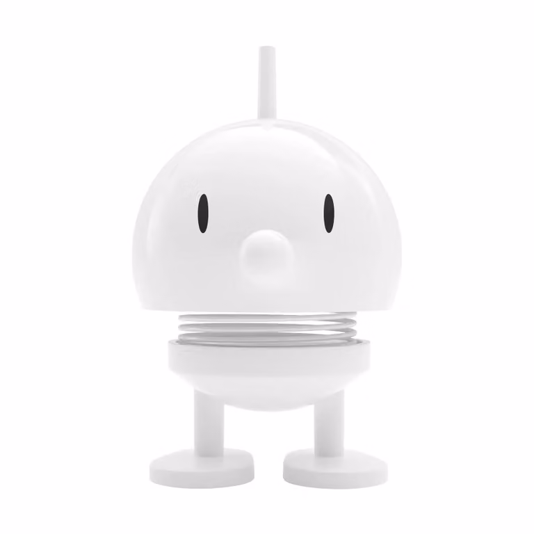 Hoptimist Bumble Beeldje S - Wit