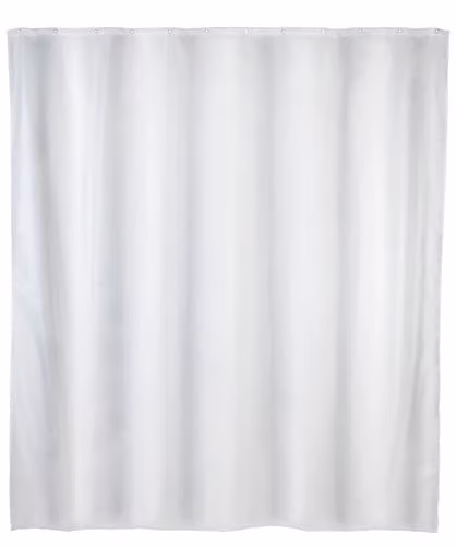 Wenko Douchegordijn Wit Polyester Antibacterieel en Schimmelwerend B: 180 cm, H: 200 cm