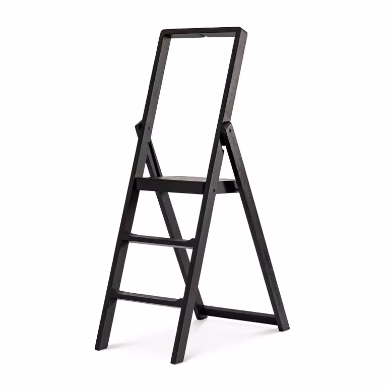 Design House Stockholm Step ladder Zwartgebeitst