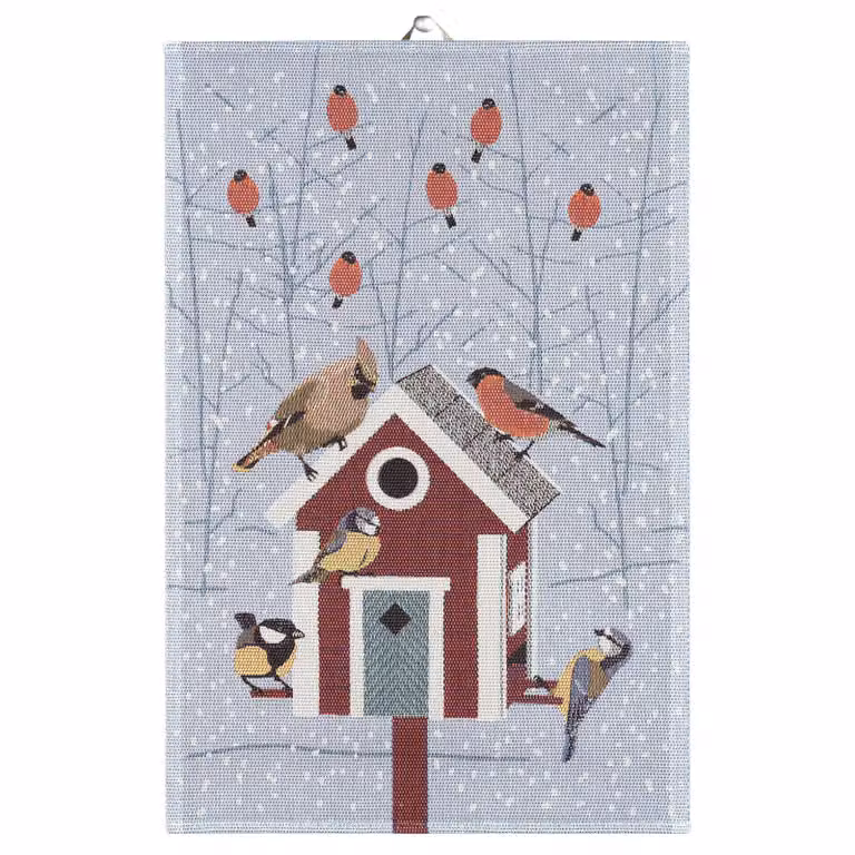 Ekelund Linneväveri Vintermat keukenhanddoek 40 x 60 cm