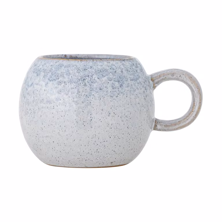 Bloomingville Paula mokken blauw set van 4 stuks, 41 cl