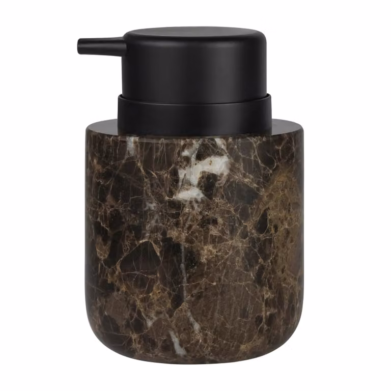 Mette Ditmer Marble zeeppomp Bruin, Hoogte: 12,5 cm