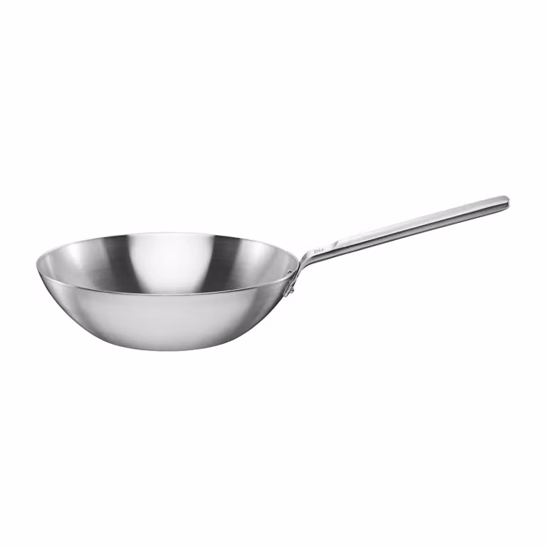 Fiskars Norden Wokpan van Roestvrij Staal, Ø 28 cm