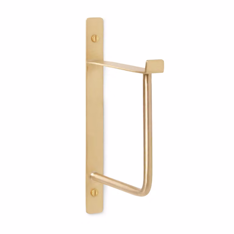 Ferm Living kledinghanger Brass