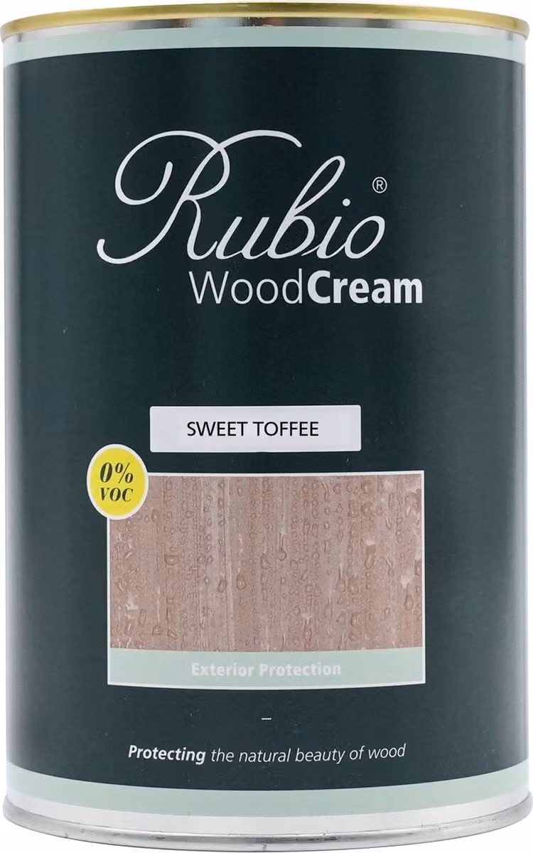 Rubio Monocoat WoodCream Waxcrème voor Gevelhout - Sweet Toffee - 1 l