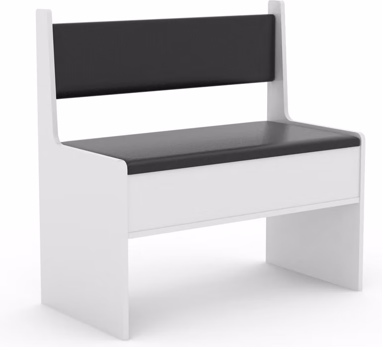 Esal Houten hoekbank met commode, Breedte: 80 cm