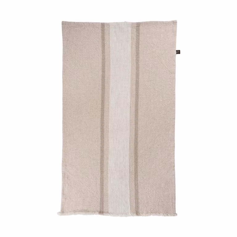 ERNST Keukenhanddoek Naturel-wit-beige, 45 x 70 cm