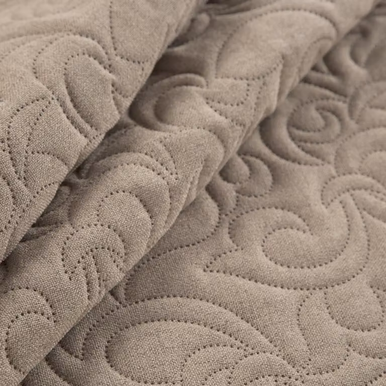 Eurofirany Len4 Plaid Beige 200 x 220 cm