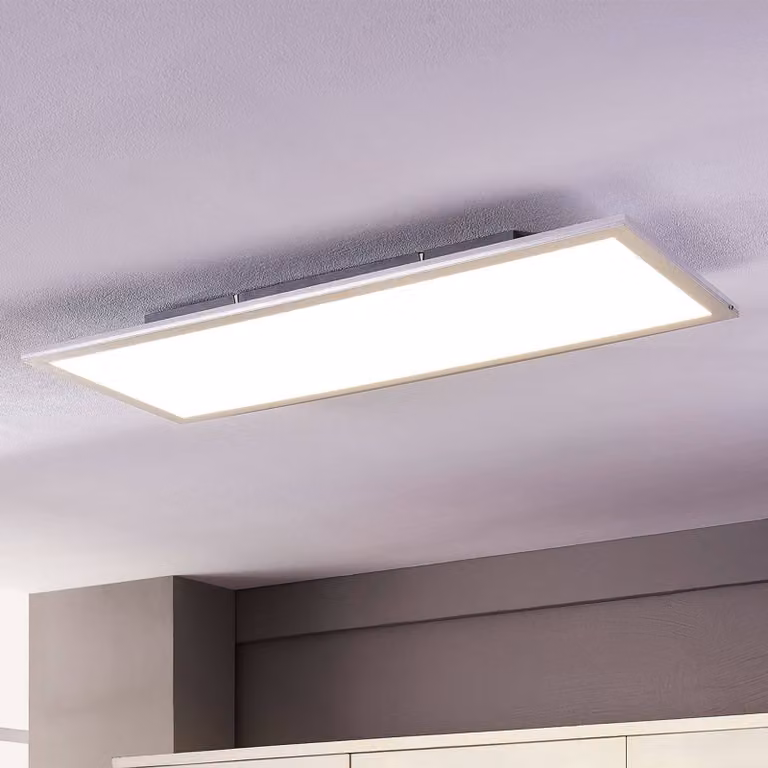 Lindby Modern LED-paneel wit voor keuken en home office