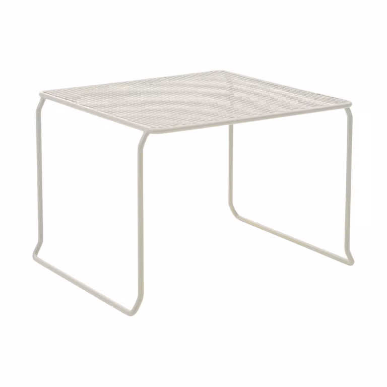 Brafab Haru bijzettafel Pearl white, B/D: 54 x 54 cm