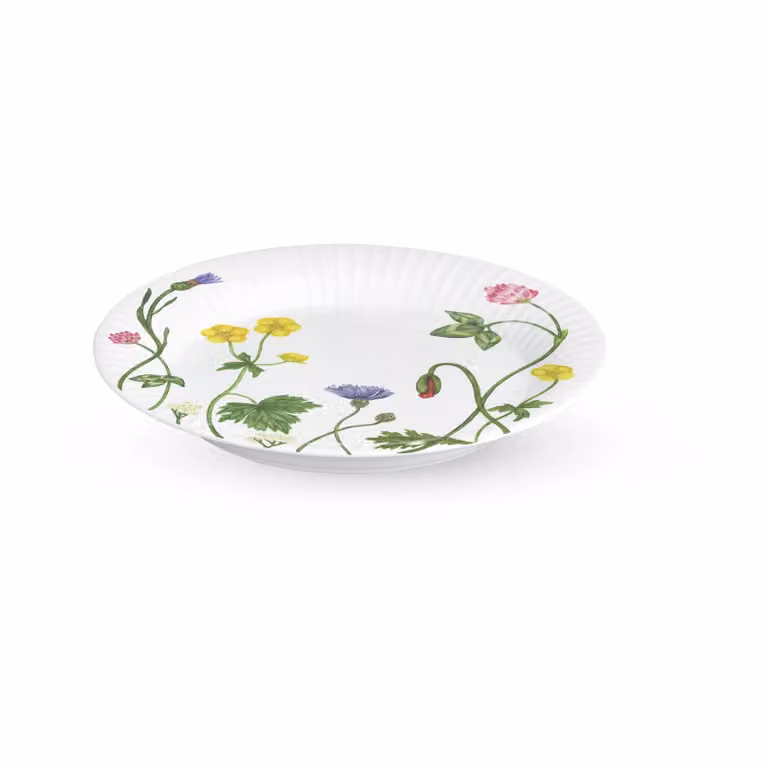 Kähler Hammershøi Summer bord met wilde bloemen, diameter: 22 cm