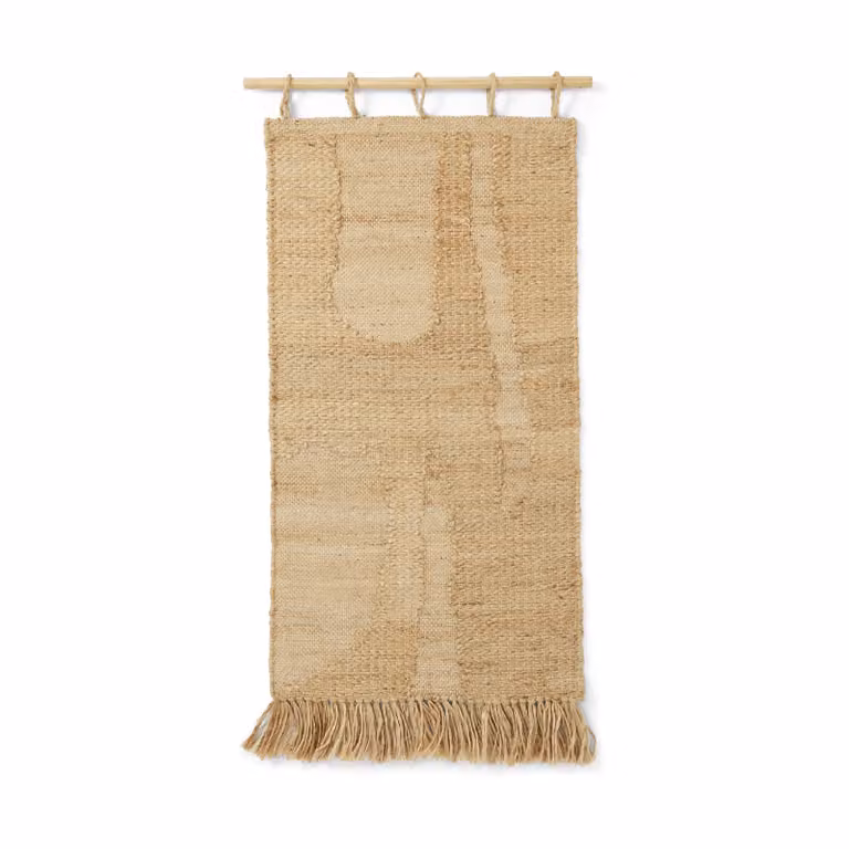 Ferm Living Harvest wanddecoratie Natural 50 x 100 cm