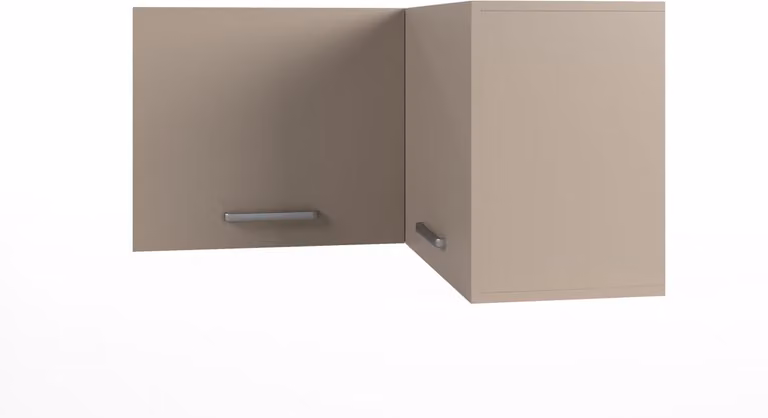 Wasophoogte® Keukenkast Module O7 Bovenkast - Taupe - B/D/H: 96 x 96 x 53 cm
