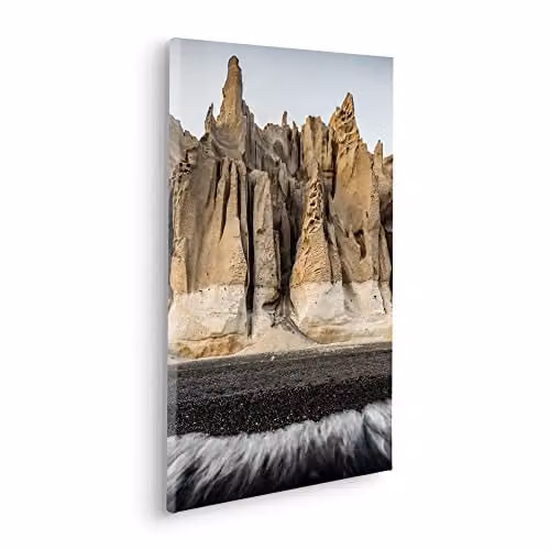 Komar Keilrahmenbild Stone Towers Landschapsmotief Canvasfoto in Houten Frame, Multicolour, B: 40 cm, H: 60 cm
