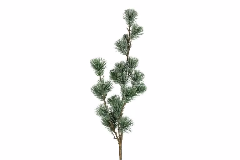 Countryfield zijden dennentak Pinus Sphaera groen, 78 cm